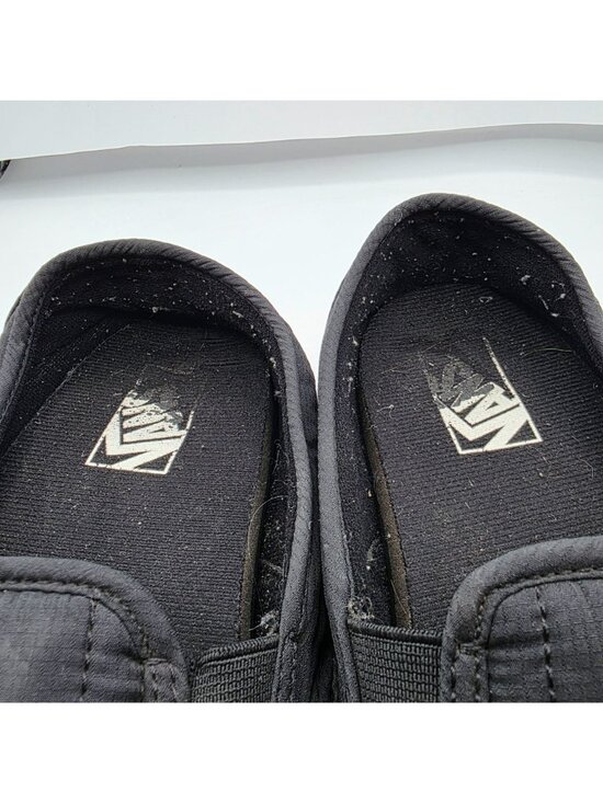 Vans Snow Lodge Slipper Vansguard Mens Size 8 Black Quilted Slip On Shoes main image 6